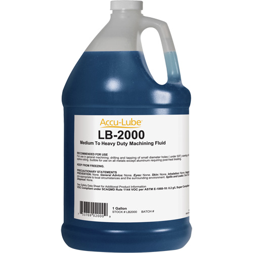 Liquide d'usinage MQL tout usage, 4 L Nia-Chem Ltd.