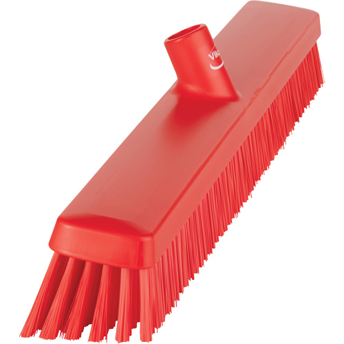 Balai-brosse robuste, Crins Fin/Ferme, 24", Rouge Nia-Chem Ltd.