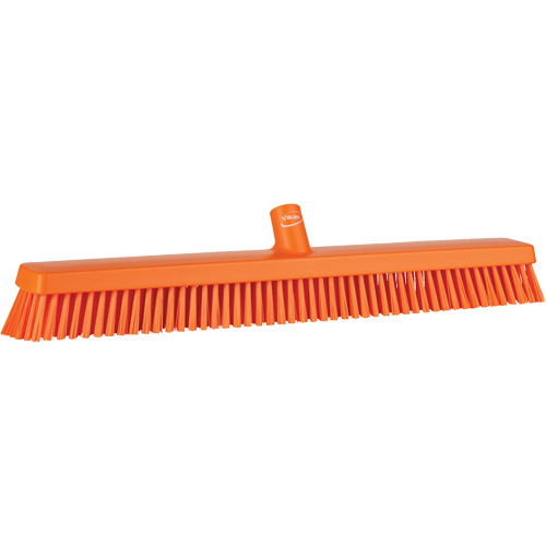 Balai-brosse robuste, Crins Fin/Ferme, 24", Orange Nia-Chem Ltd.