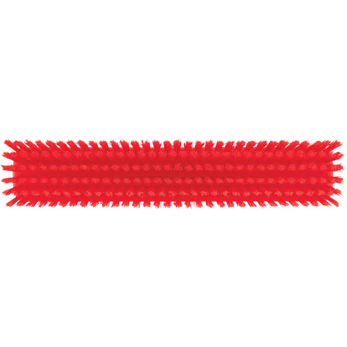 T&ecirc;te de balai-brosse, Crins Fin/Ferme, 16-1/2", Polyester/Polypropyl&egrave;ne, Rouge Nia-Chem Ltd.