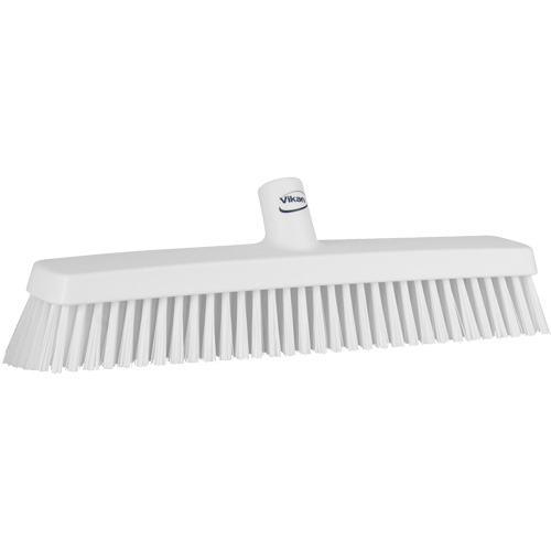 T&ecirc;te de balai-brosse, Crins Fin/Ferme, 16-1/2", Polyester/Polypropyl&egrave;ne, Blanc Nia-Chem Ltd.