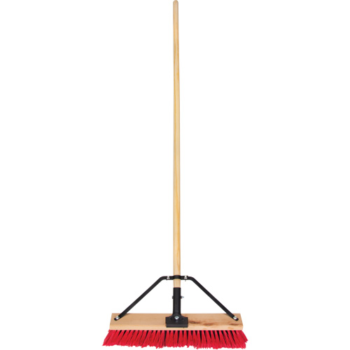 Balai-brosse &agrave; manche renforc&eacute;, 18", Moyen, Soies PVC Nia-Chem Ltd.
