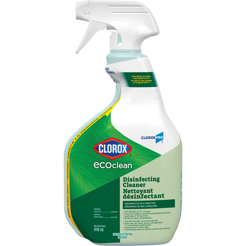 Nettoyant d&eacute;sinfectant CloroxPro Clorox EcoClean, 946 ml, Bouteille &agrave; g&acirc;chette Nia-Chem Ltd.