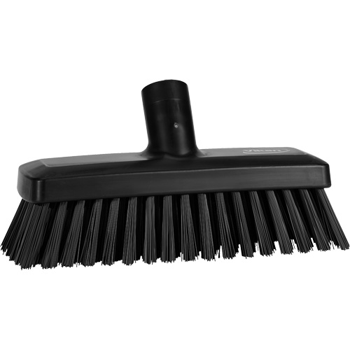 Balai compact pour murs et terrasses, Crins Ferme, 8-9/10", Polyester/Polypropyl&egrave;ne, Noir Nia-Chem Ltd.