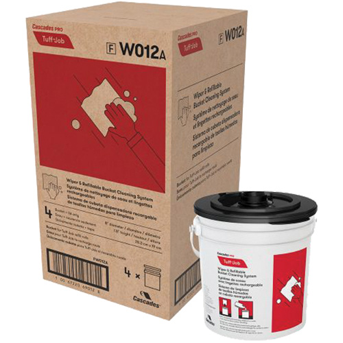 PRO Tuff-Job&reg; Refillable Bucket & Lid for W011 Wipers Nia-Chem Ltd.