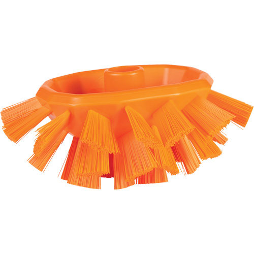 Brosse UST pour cuves, Soies Ferme, Longueur de 7-1/2", Orange Nia-Chem Ltd.