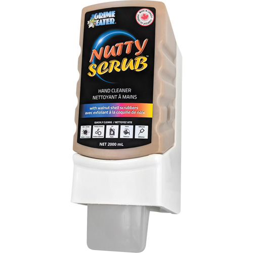 Nettoyant &agrave; mains avec exfoliant en coquille de noyer Nutty Scrub, Pierre ponce, 2000 ml, Cartouche en plastique, Sans parfum Nia-Chem Ltd.