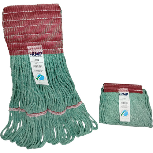 T&ecirc;te de vadrouille &agrave; bande large, Antimicrobien/Finition de plancher/Sp&eacute;cialis&eacute;, Coton/Rayonne/Synth&eacute;tique, Style Boucle Nia-Chem Ltd.
