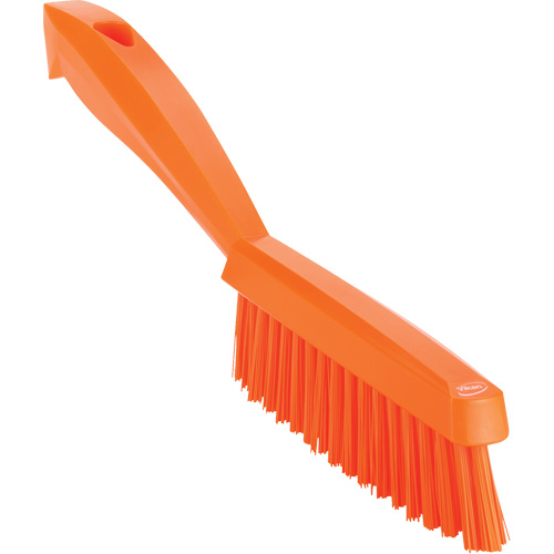 Brosse &agrave; main &eacute;troite &agrave; manche court, Soies Tr&egrave;s ferme, Longueur de 11-4/5", Orange Nia-Chem Ltd.