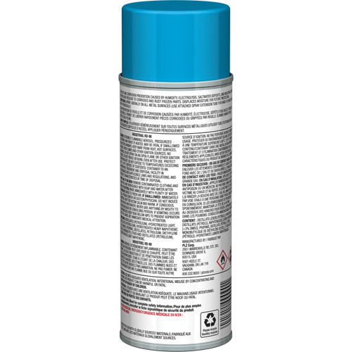 Lubrifiant professionnel RD90 Pro Line, Canette a&eacute;rosol Nia-Chem Ltd.