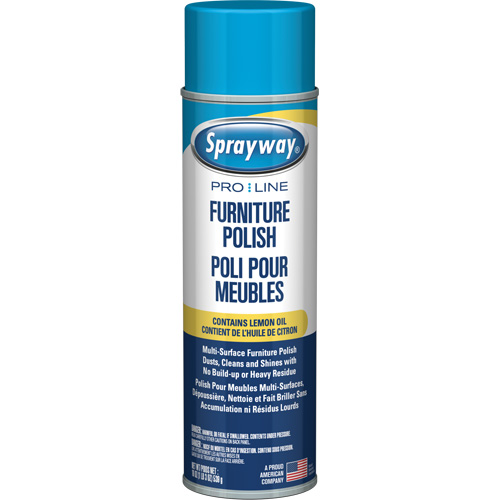 Pro Line Furniture Polish with Lemon Oil, 19 oz., Aerosol Can Nia-Chem Ltd.