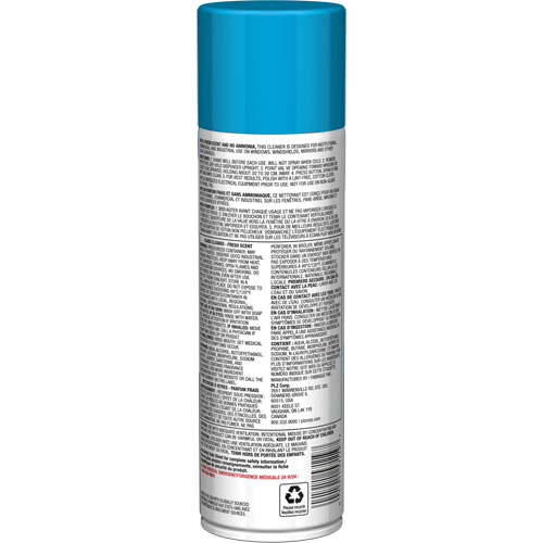 Ammonia-Free Pro Line Glass Cleaner with Fresh Scent, 19 oz., Aerosol Can Nia-Chem Ltd.