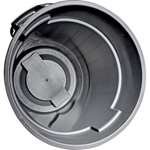 Contenant gris Titan pour d&eacute;chets, Plastique, 32 gal. US Nia-Chem Ltd.