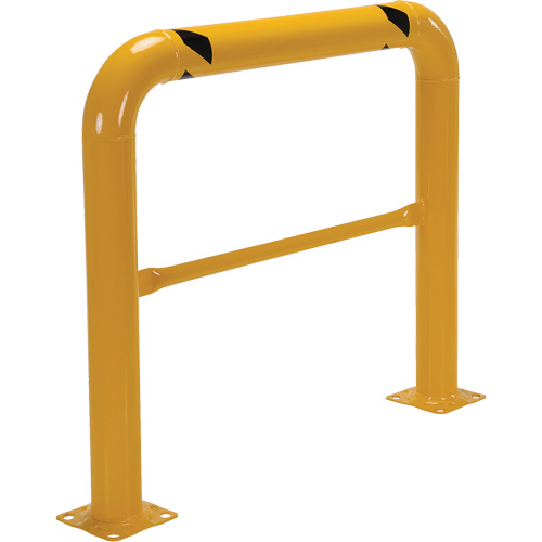 High Profile Machinery Guards, 4' W x 3.5' H, Yellow Nia-Chem Ltd.