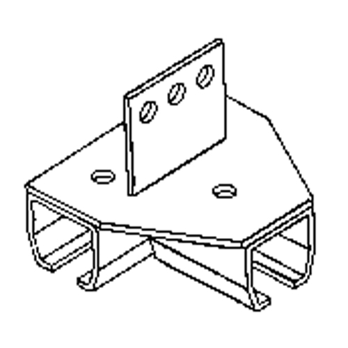 Support de montage sur poutre pour murs-rideaux Nia-Chem Ltd.