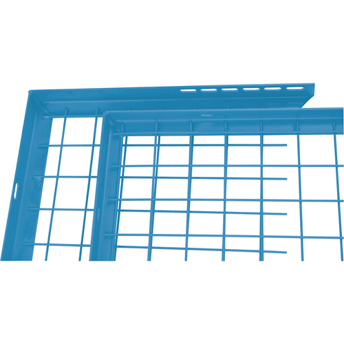 Wire Mesh Partition Components - Adjustable Filler Panels Nia-Chem Ltd.