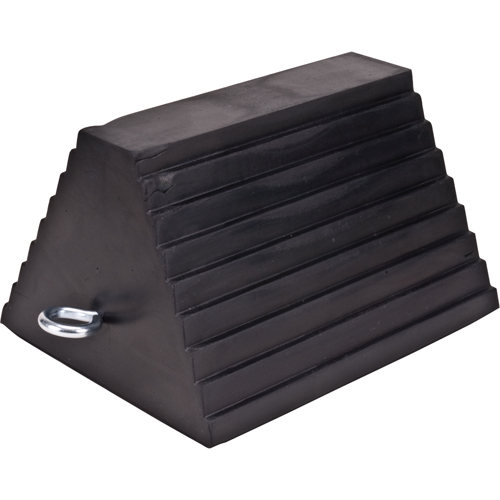 Wheel Chock, 9" x 8" x 6", Black Nia-Chem Ltd.