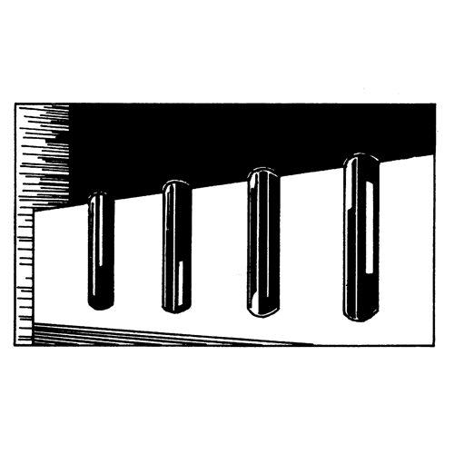 Extruded Rubber Dock Fenders, Rubber, 4-1/2" W x 12" L x 3-3/4" D Nia-Chem Ltd.