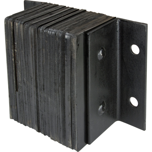 Laminated Dock Bumpers, Horizontal, Rubber, 12" W x 6" D x 10" H Nia-Chem Ltd.