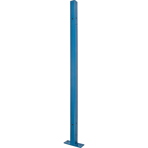 Poteau universel, 4,125' h x 2" la, Bleu Nia-Chem Ltd.