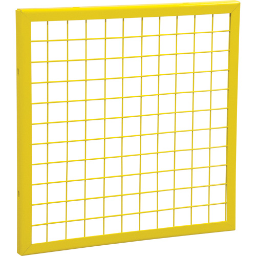 Wire Mesh Partition Components - Panels, 2' H x 2' W Nia-Chem Ltd.