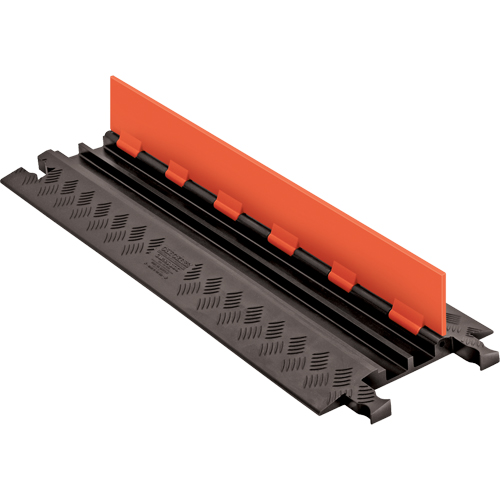 Protecteur de c&acirc;ble &agrave; profil bas Guard Dog, 2 canaux, 36" lo x 11,94" la x 1,25" h Nia-Chem Ltd.