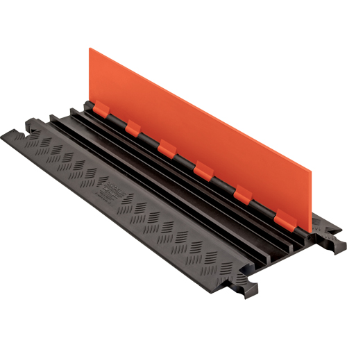 Protecteur de c&acirc;ble &agrave; profil bas Guard Dog, 3 canaux, 36" lo x 13,8" la x 1,25" h Nia-Chem Ltd.