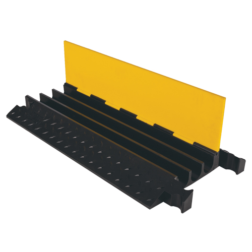 Protecteur de c&acirc;ble robuste Yellow Jacket, 3 canaux, 36" lo x 18,5" la x 2,875" h Nia-Chem Ltd.