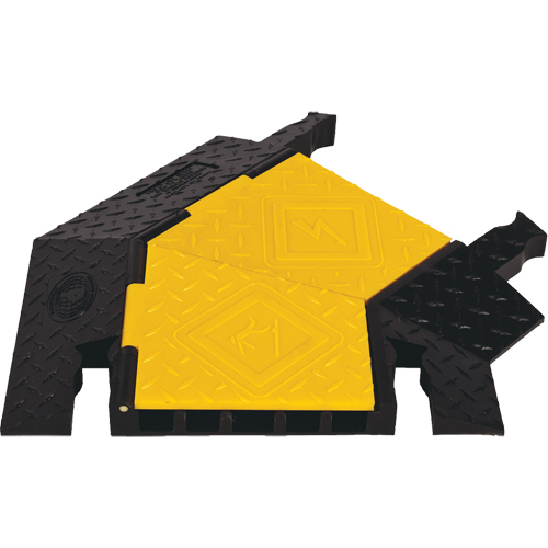 Yellow Jacket&reg; 5-Channel Heavy Duty Cable Protector - Right Turn Nia-Chem Ltd.