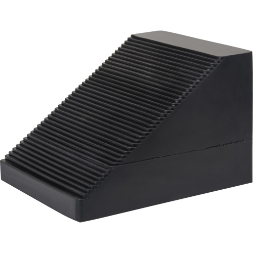 Wheel Chock, 10-5/8" x 8-5/8" x 7", Black Nia-Chem Ltd.