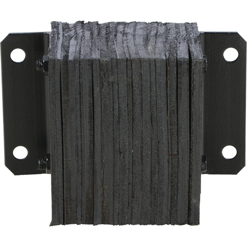 Butoir de quai lamell&eacute;, Horizontal, Caoutchouc, 12" la x 6" p x 10" h Nia-Chem Ltd.