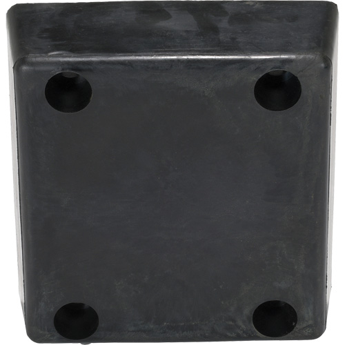 Molded Dock Bumper, Reinforced Rubber, 12" W x 4" D x 13" H Nia-Chem Ltd.