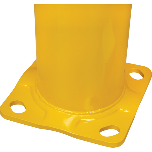 Safety Bollard, Steel, 42" H x 5-1/2" W, Yellow Nia-Chem Ltd.