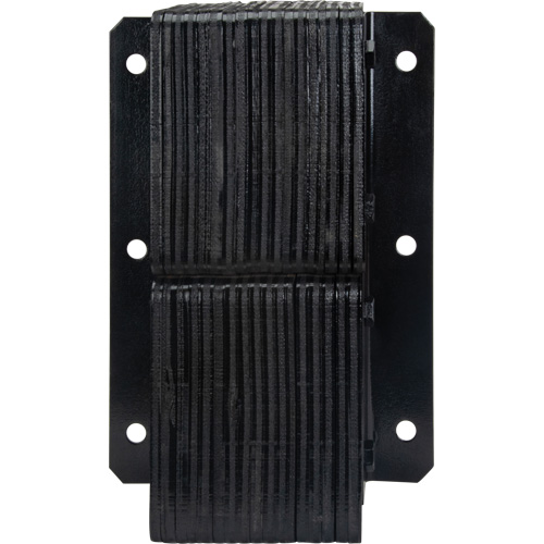 Laminated Dock Bumpers, Vertical, Rubber, 11" W x 6" D x 20" H Nia-Chem Ltd.
