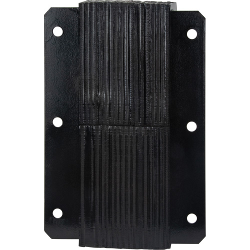 Laminated Dock Bumpers, Vertical, Rubber, 11" W x 6" D x 20" H Nia-Chem Ltd.