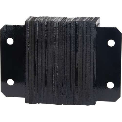 Butoirs de quai lamell&eacute;s, Horizontal, Caoutchouc, 12" la x 4" p x 10" h Nia-Chem Ltd.