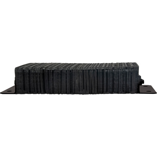 Laminated Dock Bumpers, Horizontal, Rubber, 24" W x 4" D x 12" H Nia-Chem Ltd.