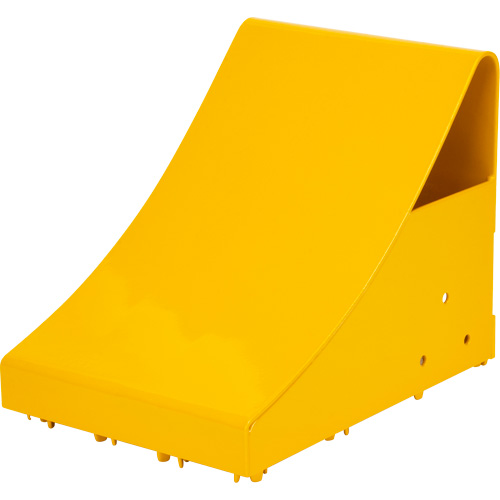 Cales-roue pour la glace, Acier, Jaune, 8-1/16" la x 10-5/8" p x 8-13/16" h Nia-Chem Ltd.