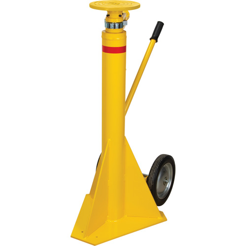 100,000 lbs. Static Capacity Ratchet Trailer Jack, 20 tons Lift Capacity Nia-Chem Ltd.