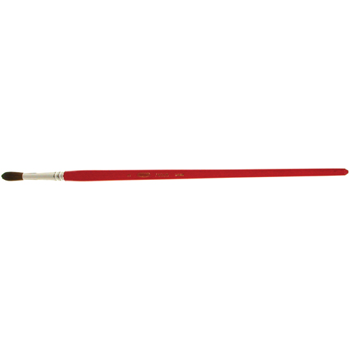 Pinceau de forme ronde pour marquage, Largeur de la brosse de 1/4", Soie de chameau, Manche &agrave; Bois Nia-Chem Ltd.