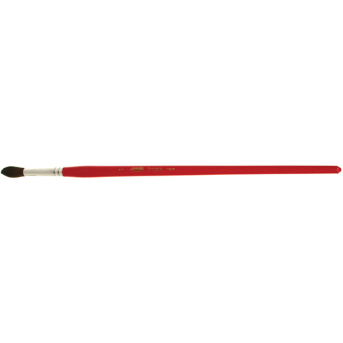 Round Marking Paint Brush, 9/32" Brush Width, Camel Hair, Wood Handle Nia-Chem Ltd.