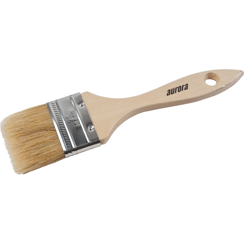 Pinceaux s&eacute;rie AP200, Soie blanche, Manche Bois, Largeur de 2" Nia-Chem Ltd.