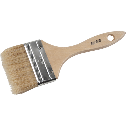 Pinceaux s&eacute;rie AP200, Soie blanche, Manche Bois, Largeur de 3" Nia-Chem Ltd.