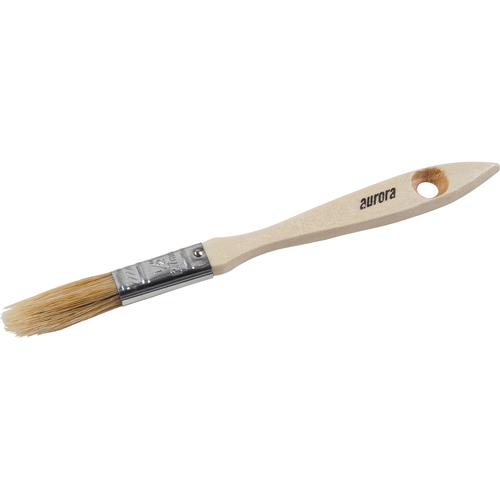 Pinceaux s&eacute;rie AP200, Soie blanche, Manche Bois, Largeur de 1/2" Nia-Chem Ltd.
