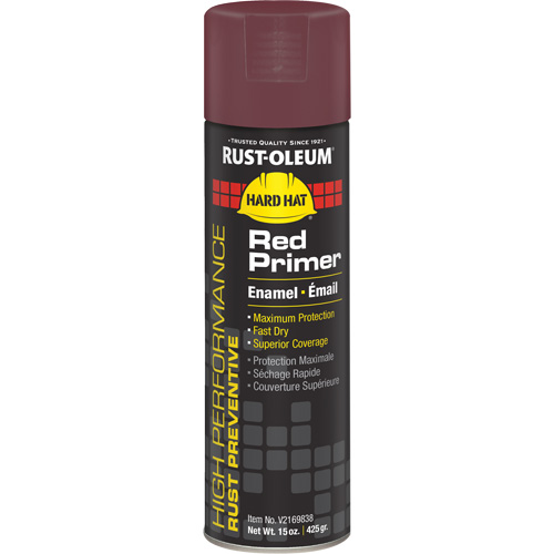 V2100 System Enamel Spray Primer, Red, Matte, 15 oz., Aerosol Can Nia-Chem Ltd.