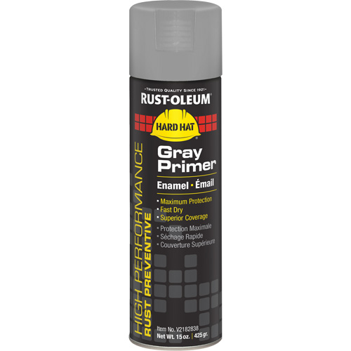V2100 System Enamel Spray Primer, Gray, Matte, 15 oz., Aerosol Can Nia-Chem Ltd.
