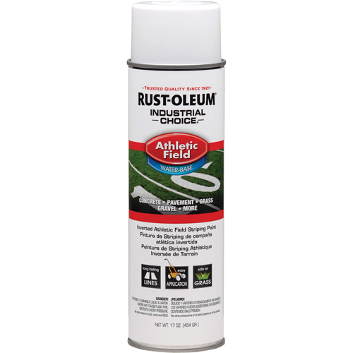 Industrial Choice&reg; AF1600 Athletic Field Striping Paint, White, 17 oz., Aerosol Can Nia-Chem Ltd.