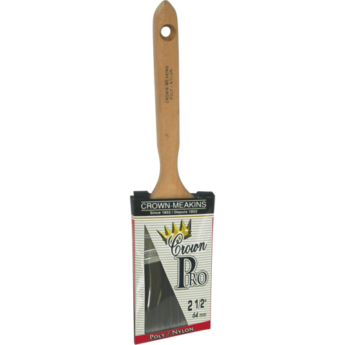Angular Pro Paint Brush, Poly/Nylon, Wood Handle, 2-1/2" Width Nia-Chem Ltd.