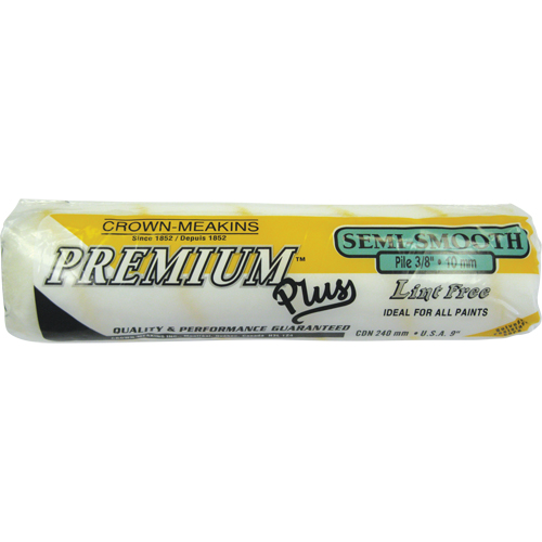 Manchon de rouleau &agrave; peinture non pelucheux professionnel, Nap 10 mm (3/8"), 240 mm (9-1/2") l Nia-Chem Ltd.