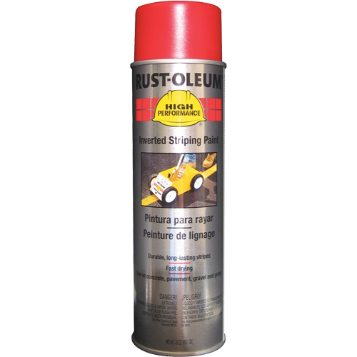 2300 System Inverted Striping Paint, Red, 18 oz., Aerosol Can Nia-Chem Ltd.